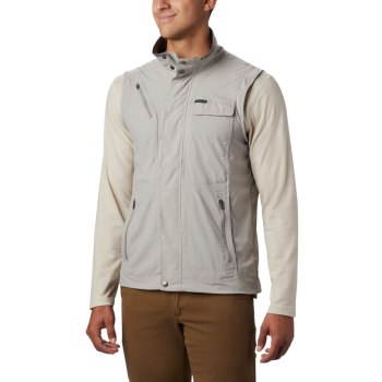 Columbia Silver Ridge II, Chaleco Grises Para Hombre | 953170-JTX